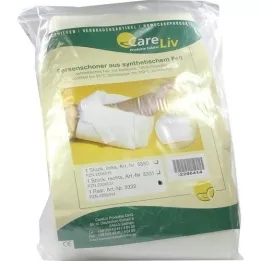 FERSENSCHONER laget av anti-decubitus pels, 2 stk
