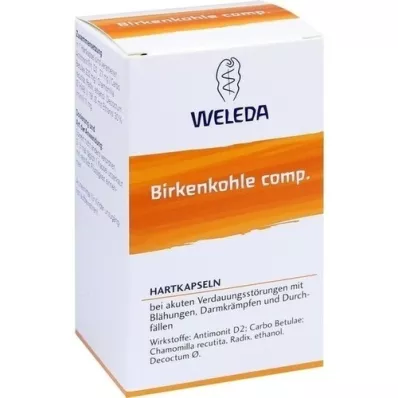 BIRKENKOHLE komp.Harde kapsler, 50 stk BIRKENKOHLE komp.Harde kapsler, 50 stk