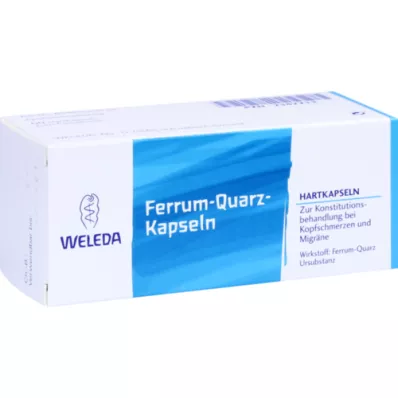 FERRUM QUARZ Harde kapsler, 50 stk