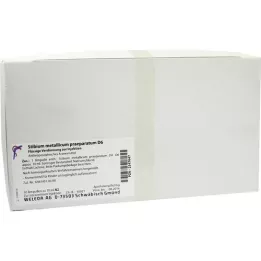 STIBIUM METALLICUM PRAEPARATUM D 6 ampuller, 50X10 ml