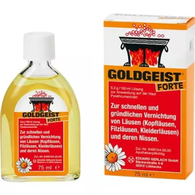GOLDGEIST forte væske, 75 ml GOLDGEIST forte væske, 75 ml