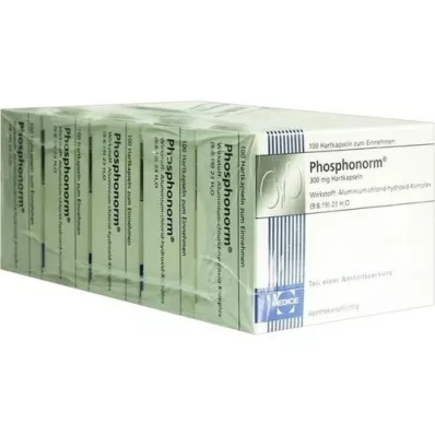 PHOSPHONORM Harde kapsler, 5X100 stk PHOSPHONORM Harde kapsler, 5X100 stk