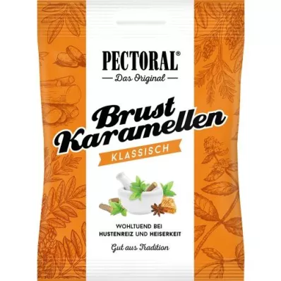 PECTORAL Brystkaramellpose, 75 g PECTORAL Brystkaramellpose, 75 g