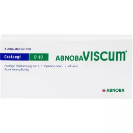 ABNOBAVISCUM Crataegi D 10 ampuller, 8 stk