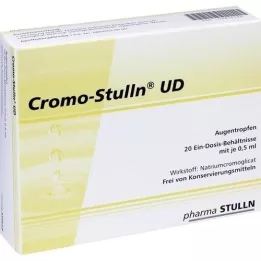 CROMO STULLN UD Øyedråper, 20X0,5 ml