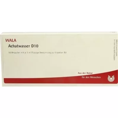 ACHATWASSER D 10 ampuller, 10X1 ml ACHATWASSER D 10 ampuller, 10X1 ml