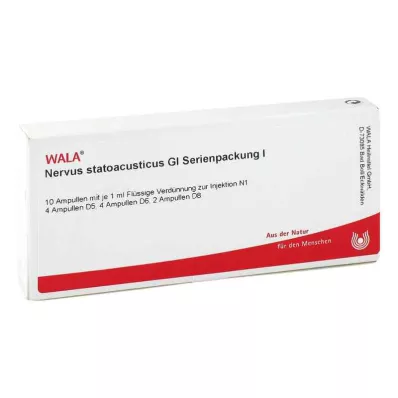 NERVUS STATOACUSTICUS GL Seriepakning 1 ampuller, 10X1 ml