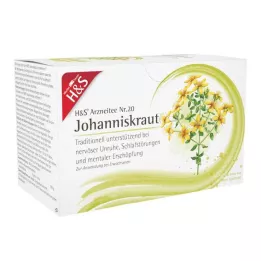 H&amp;S Filterpose med johannesurt, 20X2,0 g