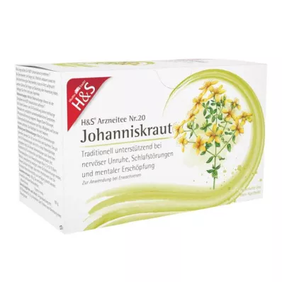 H&amp;S Filterpose med johannesurt, 20X2,0 g