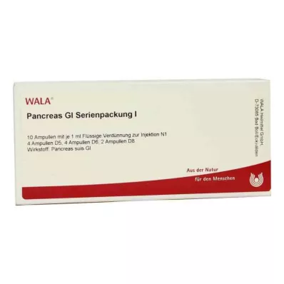 PANCREAS GL Seriepakning 1 ampuller, 10X1 ml