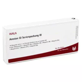 AMNION GL Serieforpakning 3 ampuller, 10X1 ml