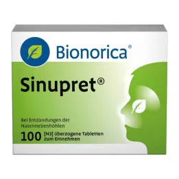 SINUPRET Belagte tabletter, 100 stk