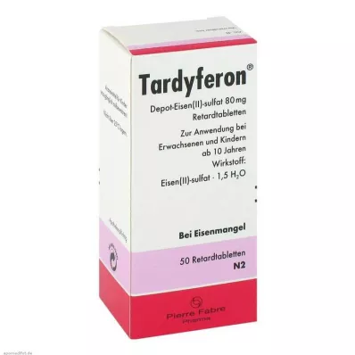 TARDYFERON Retardtabletter, 50 stk