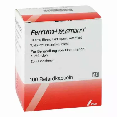 FERRUM HAUSMANN Kapsler med langsom frigivelse, 100 stk