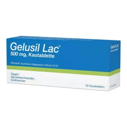 GELUSIL LAC Tyggetabletter, 50 stk