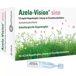 AZELA-Vision sine 0,5 mg/ml oftalmisk oppløsning, engangsdose, 20X0,3 ml