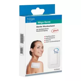 HÖGA-DERM Sterilt plaster 90x150 mm, 10 stk