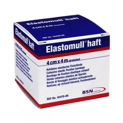 ELASTOMULL selvklebende 4 cmx4 m fikseringsbandasje, 1 stk ELASTOMULL selvklebende 4 cmx4 m fikseringsbandasje, 1 stk