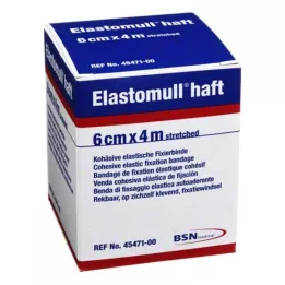 ELASTOMULL selvklebende 6 cmx4 m fikseringsbandasje, 1 stk