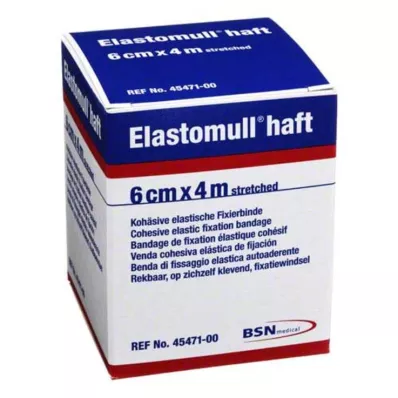 ELASTOMULL selvklebende 6 cmx4 m fikseringsbandasje, 1 stk ELASTOMULL selvklebende 6 cmx4 m fikseringsbandasje, 1 stk