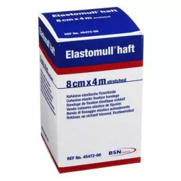 ELASTOMULL selvklebende 8 cmx4 m fikseringsbandasje, 1 stk