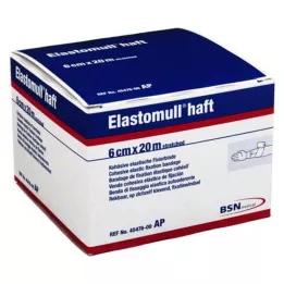 ELASTOMULL selvklebende 6 cmx20 m fikseringsbandasje, 1 stk