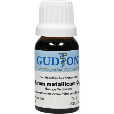 AURUM METALLICUM Q 4 løsning, 15 ml