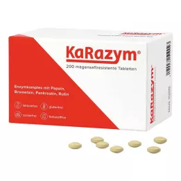 KARAZYM enterotabletter, 200 stk