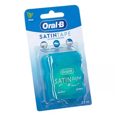ORAL-B Tanntråd SATINtape 25 m, 1 stk