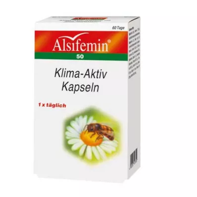ALSIFEMIN 50 Climate Active med soya 1x1 kapsler, 60 kapsler