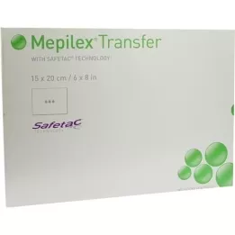 MEPILEX Overføringsskumbandasje 15x20 cm steril, 5 stk