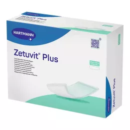 ZETUVIT Plus ekstra sterk absorberende kompress, steril 20x25 cm, 10 stk