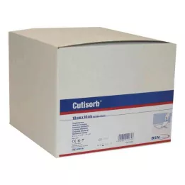 CUTISORB Absorberende kompresser, ikke-sterile, 10x10 cm, 100 stk