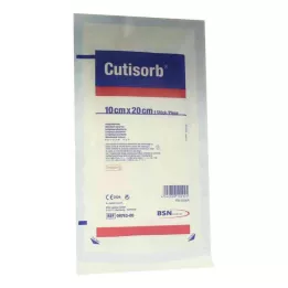 CUTISORB Absorberende kompresser sterile 10x20 cm, 1 stk