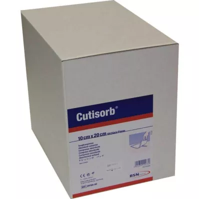 CUTISORB Absorberende kompresser, ikke-sterile, 10x20 cm, 100 stk CUTISORB Absorberende kompresser, ikke-sterile, 10x20 cm, 100 stk
