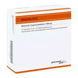 VITAMIN B12 RÖWO 1 000 μg ampuller, 10X1 ml