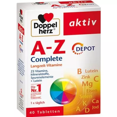 DOPPELHERZ A-Z Depot tabletter, 40 stk