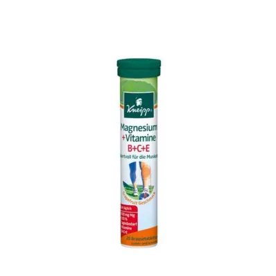 KNEIPP Magnesium+vitaminer brusetabletter, 20 stk KNEIPP Magnesium+vitaminer brusetabletter, 20 stk