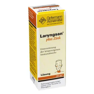 LARYNGSAN Plus sinkoppløsning, 20 ml LARYNGSAN Plus sinkoppløsning, 20 ml