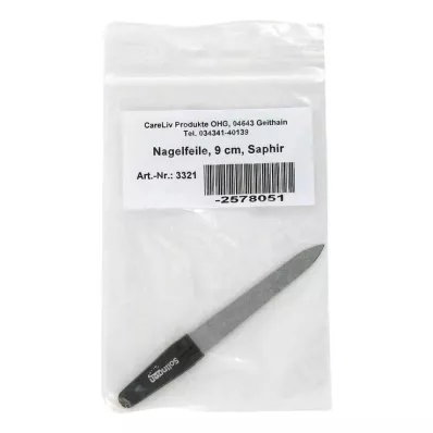 NAGELFEILE Safir 9 cm, 1 stk