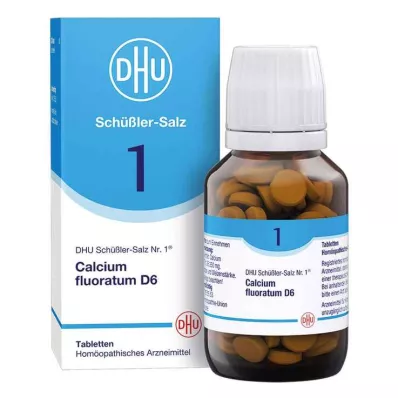 BIOCHEMIE DHU 1 Calcium fluoratum D 6 tabletter, 200 stk BIOCHEMIE DHU 1 Calcium fluoratum D 6 tabletter, 200 stk