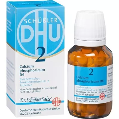 BIOCHEMIE DHU 2 Kalsiumfosforicum D 6 tabletter, 200 stk