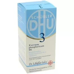 BIOCHEMIE DHU 3 Ferrum phosphoricum D 6 tabletter, 200 stk