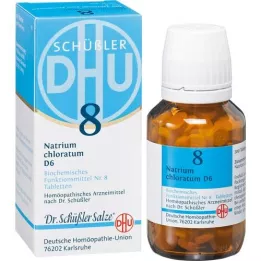 BIOCHEMIE DHU 8 Natrium chloratum D 6 tabletter, 200 stk