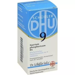 BIOCHEMIE DHU 9 Natrium phosphoricum D 3 tabletter, 200 stk