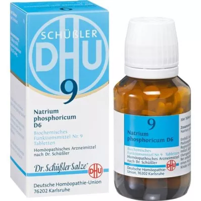 BIOCHEMIE DHU 9 Natrium phosphoricum D 6 tabletter, 200 stk
