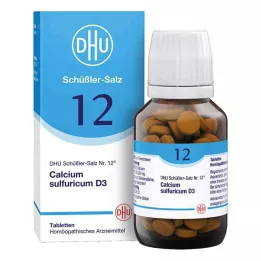 BIOCHEMIE DHU 12 Calcium sulfuricum D 3 tabletter, 200 stk