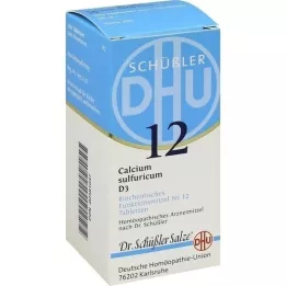 BIOCHEMIE DHU 12 Calcium sulfuricum D 3 tabletter, 200 stk