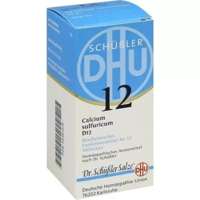 BIOCHEMIE DHU Calcium sulfuricum D 12 tabletter, 200 stk