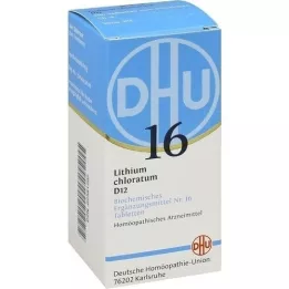 BIOCHEMIE DHU 16 Litium chloratum D 12 tabletter, 200 stk